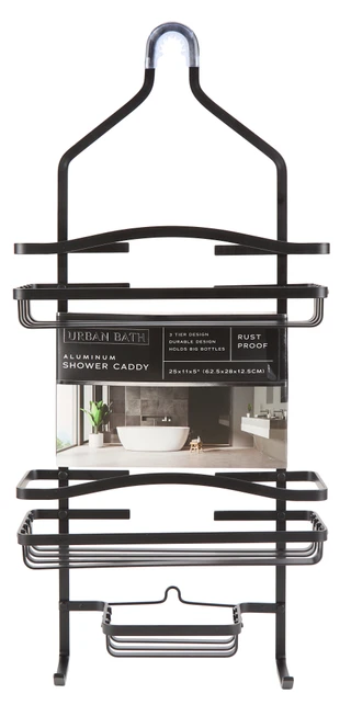Thumbnail 1: Dream Home 3-Tier Aluminum Shower Caddy 