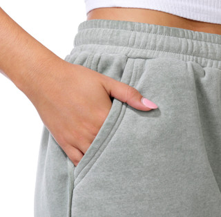 Thumbnail 3: HYFVE Juniors' Tie Front Sweat Shorts 