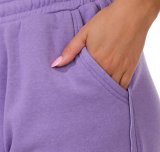 Thumbnail 2: HYFVE Juniors' Tie Front Sweat Shorts 