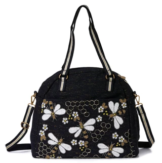 Thumbnail 1: AMERICA AND BEYOND Travel Tote with Eye Mask 