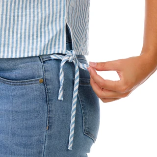 Thumbnail 3: Cisono Juniors' Sleeveless Side Tie Top 