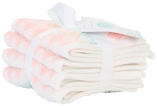 Thumbnail 2: Caro Home Salina 4-Piece Washcloth Set 
