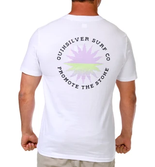 Thumbnail 2: Quiksilver Men's Fading Sun Short Sleeve T-Shirt 