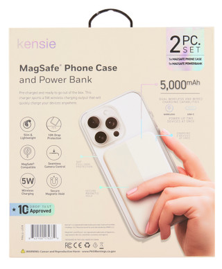 Thumbnail 2: Kensie MagSafe Phone Case and Power Bank Set 
