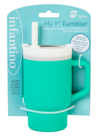 Thumbnail 1: Infantino Baby 9 Oz Soft Silicone Tumbler 