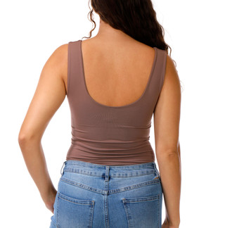 Thumbnail 2: BY TOGETHER Juniors' Seamless Sleeveless Bodysuit 