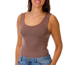 Thumbnail 1: BY TOGETHER Juniors' Seamless Sleeveless Bodysuit 