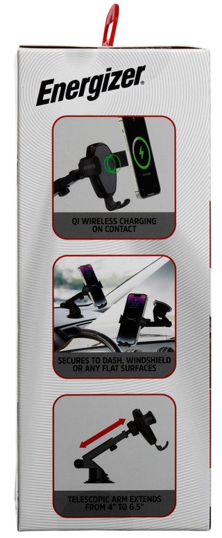 Thumbnail 2: Energizer 15W Qi Wireless Charging Gravity Grip Mount 
