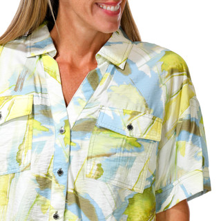Thumbnail 2: DKNY Women's Short Sleeve Utility Top 