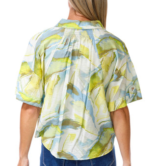 Thumbnail 3: DKNY Women's Short Sleeve Utility Top 