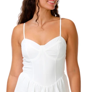 Thumbnail 3: INSPIRED HEARTS Juniors' Tiered Smocked Back Sundress 