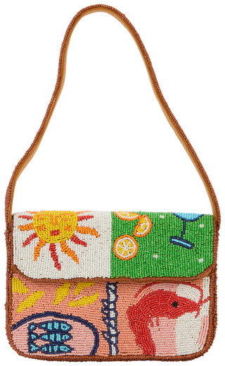 Thumbnail 1: Lulla Beaded Shoulder Bag 