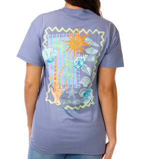 Thumbnail 1: SIMPLY SOUTHERN Juniors' Short Sleeve Reef Graphic Tee 