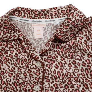 Thumbnail 2: Catherine Malandrino Girls' Button Front Pajama Set 