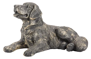 Thumbnail 1: Urban Trends Fiberglass Dog Garden Statue 