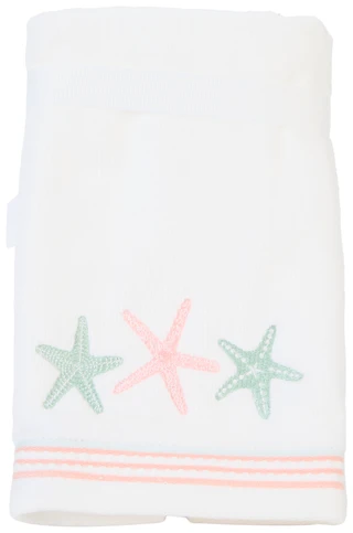 Thumbnail 3: Caro Home Starfish Coastal 2-Piece Tip Towel Set 
