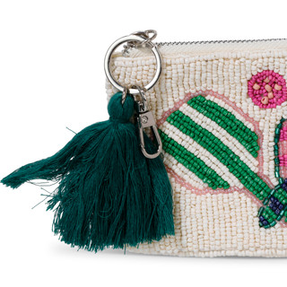 Thumbnail 3: SOL AND MER Beaded Pickleball Coin Purse 