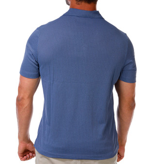 Thumbnail 2: Kenneth Cole Men's Short Sleeve Camp Collar Button Front Shirt 