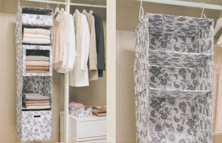 Thumbnail 3: Martha Stewart 5-Shelf Convertible Hanging Organizer 