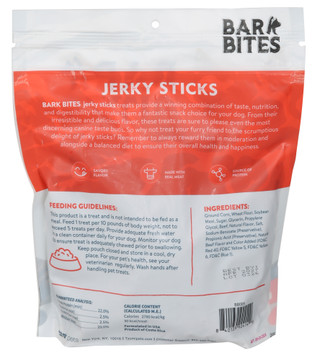 Thumbnail 2: Bark Bites Jerky Sticks Dog Treats, 20 Oz 