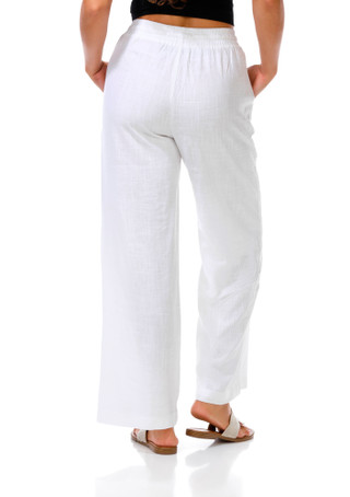 Thumbnail 2: SECONDARY Juniors' Wide Leg Drawstring Pants 