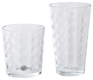 Thumbnail 3: Nautica 16-Piece Deluxe Glass Drinkware Set 