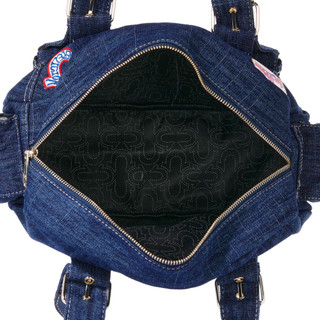Thumbnail 3: True Religion Patch Denim Satchel 