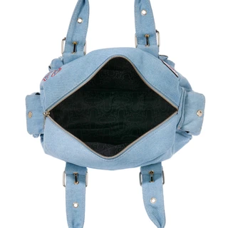 Thumbnail 2: True Religion Patch Denim Satchel 