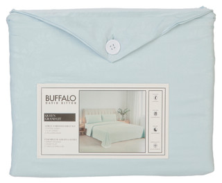 Thumbnail 1: Buffalo 4-Piece Embossed Sheet Set 
