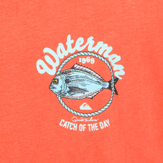 Thumbnail 3: QUICKSILVER WATERMAN Men's Short Sleeve Fish Graphic T-Shirt 