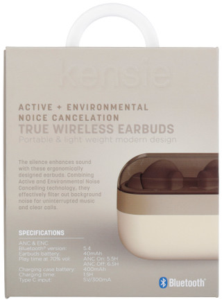 Thumbnail 3: Kensie Noise Canceling True Wireless Earbuds 
