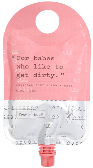 Thumbnail 1: Frank Body Charcoal Body Scrub + Mask 