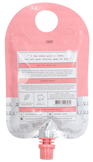 Thumbnail 2: Frank Body Charcoal Body Scrub + Mask 