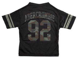 Thumbnail 2: Abercrombie & Fitch Boys' Short Sleeve Mesh V-Neck Top 