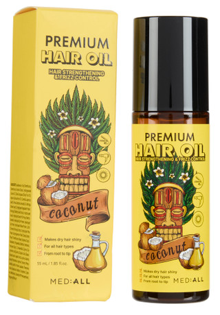 Thumbnail 1: MED ALL Coconut Premium Hair Oil 