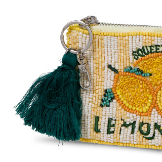 Thumbnail 3: SOL AND MER Beaded Squeezed Lemonade Coin Purse 