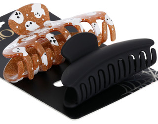 Thumbnail 2: Noir 2 Pc Harvest Ghost Claw Clips 