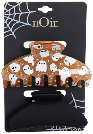 Thumbnail 1: Noir 2 Pc Harvest Ghost Claw Clips 