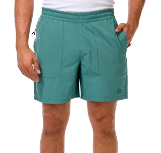Thumbnail 1: Quiksilver Men's Solid Trek Shorts 
