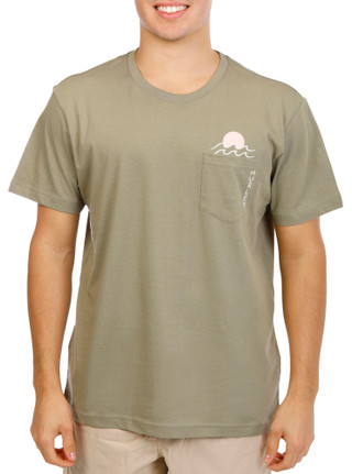 Thumbnail 1: Hurley Men's Short Sleeve Pocket Graphic Tee 
