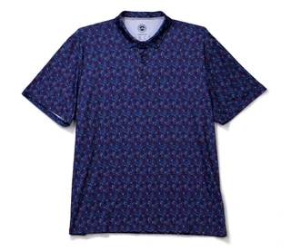 Thumbnail 1: FLAG & ANTHEM Men's Short Sleeve Malta Performance Polo Shirt 