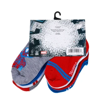 Thumbnail 5: Spiderman Boys' 10-Pack No-Show Socks 