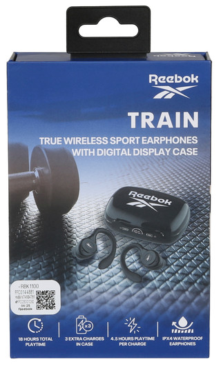 Thumbnail 2: Reebok True Wireless Sport Earphones with Display Case 