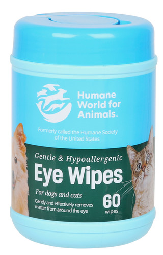 Thumbnail 1: HUMANE SOCIETY Hypoallergenic Pet Eye Wipes 