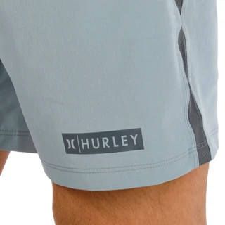 Thumbnail 3: Hurley Men's Active Exist Block Logo Warmup Shorts 