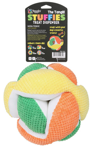 Thumbnail 2: Spunky Pup XL Plush Treat Dispenser Dog Toy 