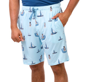 Thumbnail 3: Perry Ellis Men's Deluxe Touch Captain Tee & Shorts Set 