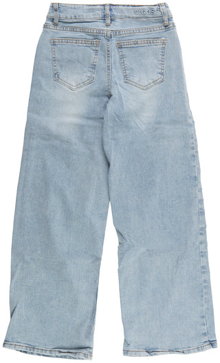 Thumbnail 2: Vigoss Girls' Wide Leg Bow Knee Jeans 