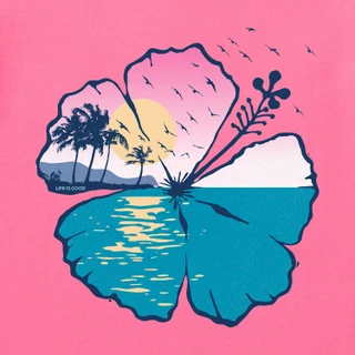 Thumbnail 2: Life is Good Women's Short Sleeve V-Neck Graphic Tee 