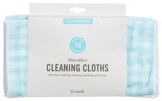Thumbnail 1: Martha Stewart 12-Pack Microfiber Cleaning Cloths 